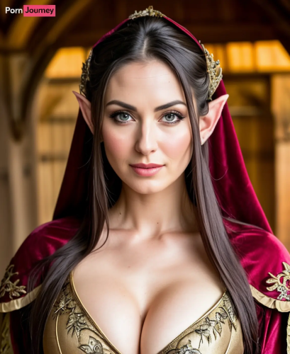 An elven princess - AI Porn pics