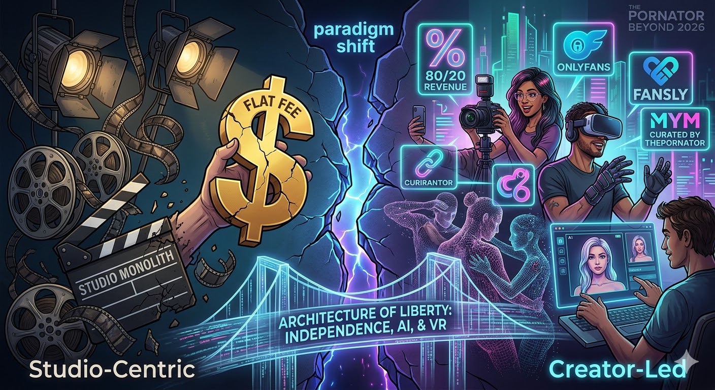 Pornography 2026: Creator Sovereignty, AI, and the End of Middlemen