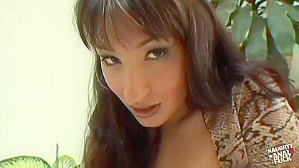 A Nice Little Latina Loves It When She Finds A Huge Dick Inside Her Asshole