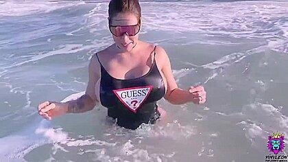 Beach Girl Politely Asked For A Raw Anal Fuck (1080)