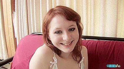 Redhead Babe Gets Picked Up And Penetrated Without Mercy