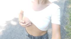 Hotpusie de marche nue