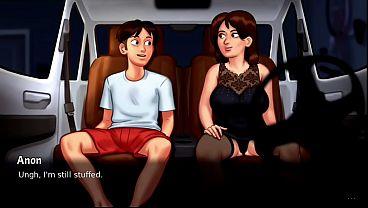 Step Mom's Interrupting Hot Lesbian Action