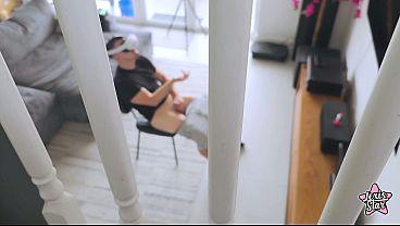 VR Trickery: Lexis Star’s Latina Stepmom Gets Her Pussy and Ass Ravaged While Blindfolded by VR Goggles